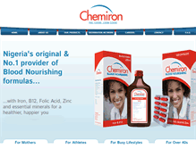 Tablet Screenshot of chemiron.org
